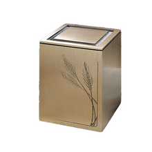Guardian-Wheat Bronze Urn — SBR-022