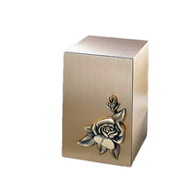Solitude-Rose Bronze Urn — SBR-024