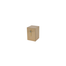 Solitude-Cross with Praying Hands Bronze Urn — SBR-028