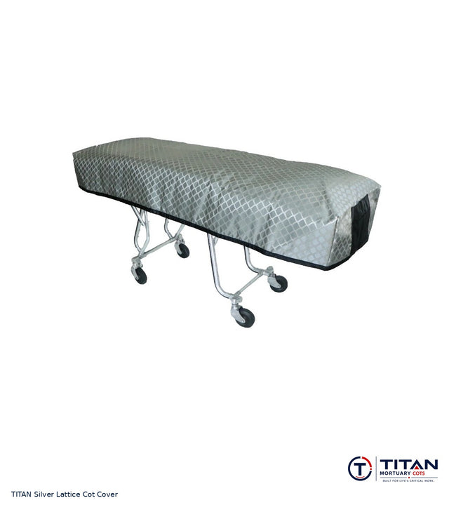 TITAN American Flag Reversible Cot Cover | Silver Lattice