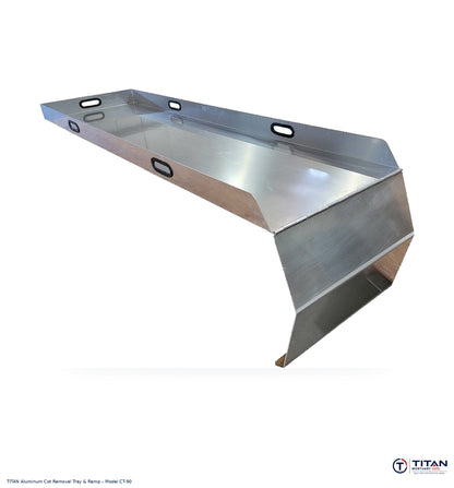 TITAN Aluminum Cot Removal Tray & Ramp – Model CT-90