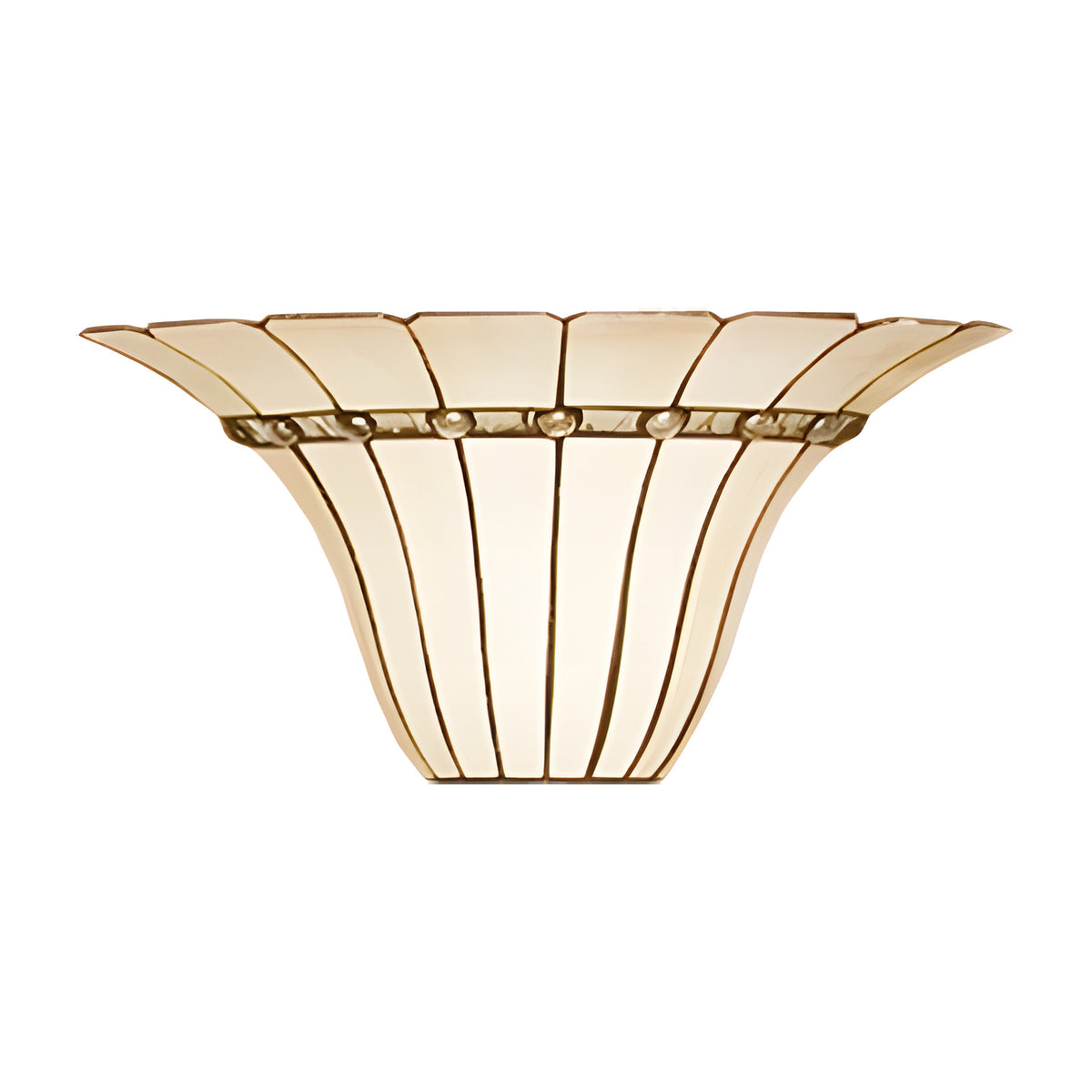 Stained Glass Style Torchiere Lamp, alternate view 2