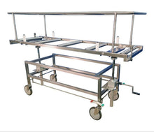 Stainless Steel Covered Transport Cart - 600015 - CR - American Mortuary Coolers & Equipments