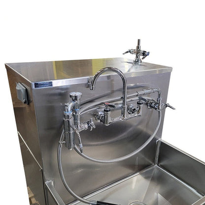 Stainless Steel Embalming Station - 1036 - ES - American Mortuary Coolers & Equipments
