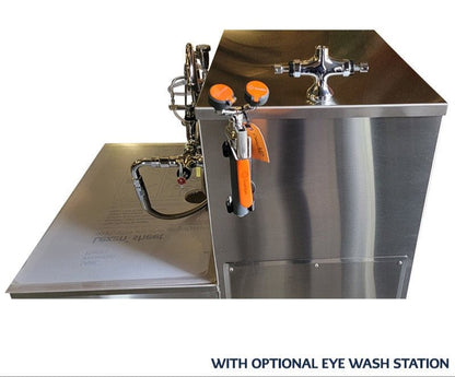 Stainless Steel Embalming Station - 1036 - ES - American Mortuary Coolers & Equipments