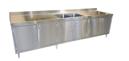 Stainless Veterinary Exam & Operating Table with Sink – 1400 - VES - American Mortuary Coolers & Equipments