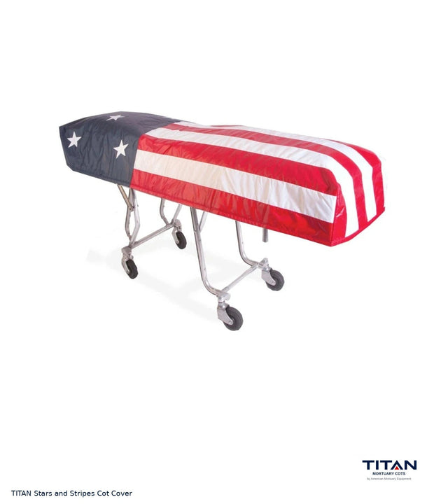 TITAN Stars and Stripes Cot Cover