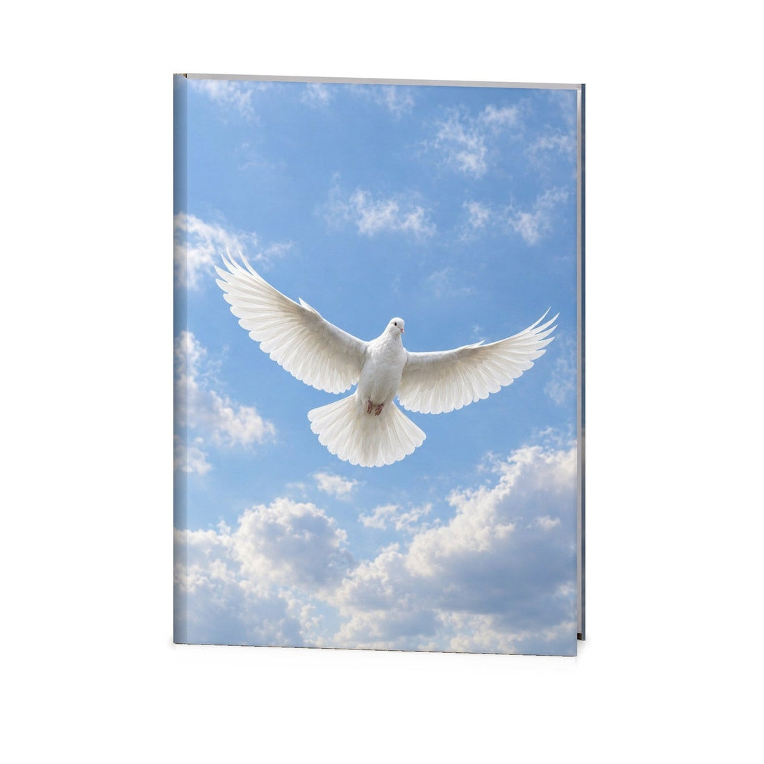 Stillness Blue Funeral Register Book
