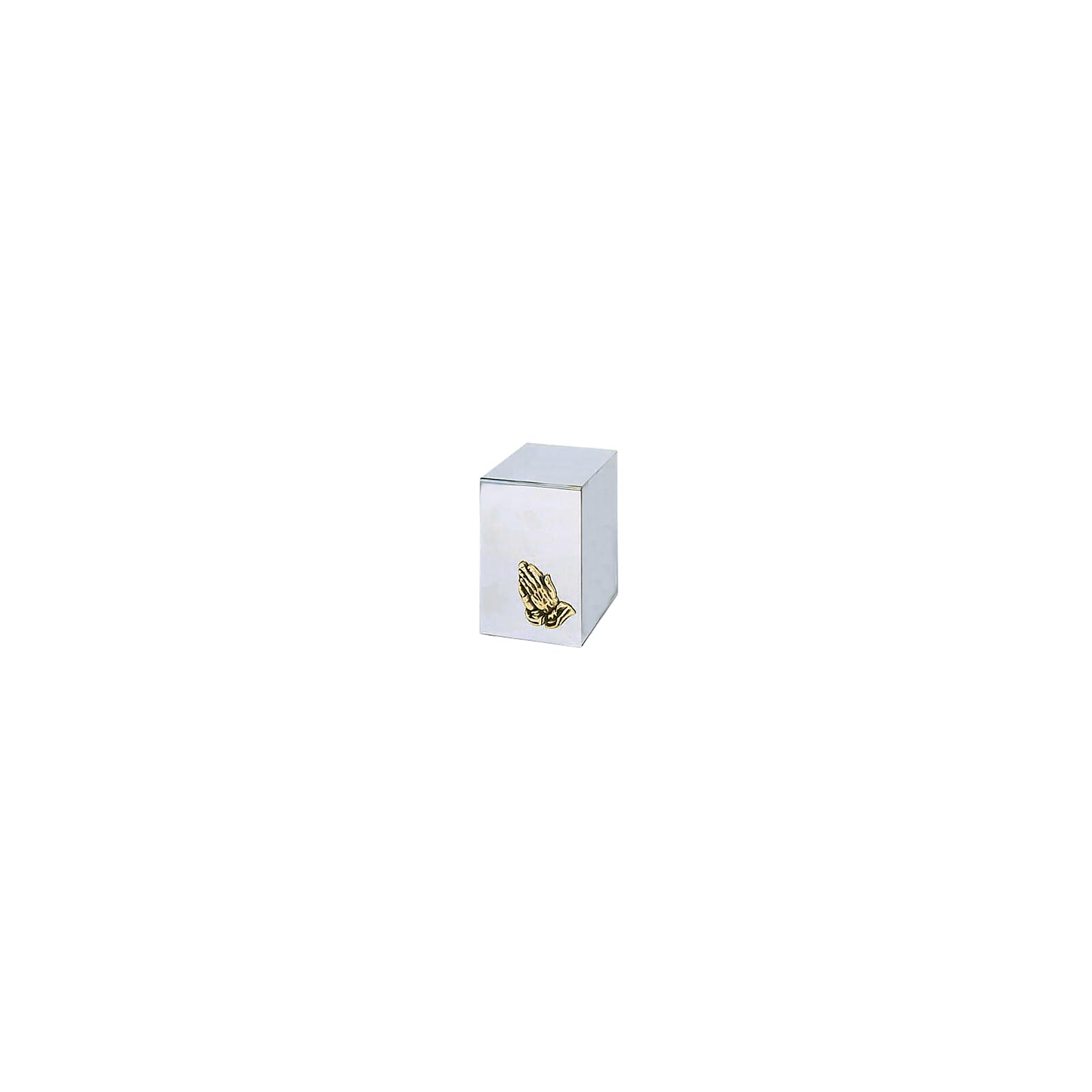 Praying Hands Steel Urn — STL-006