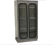 Tall Wall Cabinet With Glass Doors – Model 1034 - 3C - American Mortuary Coolers & Equipments