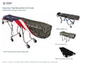 TITAN 1200XL Cot + American Flag Reversible Cot Cover