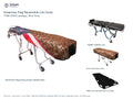 TITAN 1200XL Cot + American Flag Reversible Cot Cover