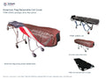 TITAN 1200XL Cot + American Flag Reversible Cot Cover
