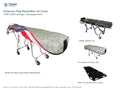 TITAN 1200XL Cot + American Flag Reversible Cot Cover