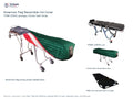 TITAN 1200XL Cot + American Flag Reversible Cot Cover