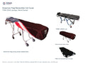 TITAN 1200XL Cot + American Flag Reversible Cot Cover