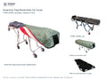 TITAN 1200XL Cot + American Flag Reversible Cot Cover