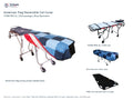 TITAN PRO XL 1250 Cot + American Flag Reversible Cot Cover