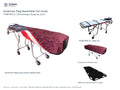 TITAN PRO XL 1250 Cot + American Flag Reversible Cot Cover