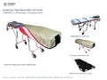 TITAN PRO XL 1250 Cot + American Flag Reversible Cot Cover