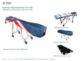 TITAN PRO XL 1250 Cot + American Flag Reversible Cot Cover