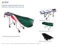 TITAN PRO XL 1250 Cot + American Flag Reversible Cot Cover