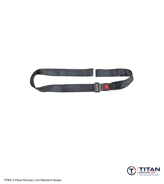 TITAN 2-Piece Mortuary Cot Restraint Straps