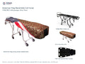 TITAN PRO S 650 Cot + American Flag Reversible Cot Cover