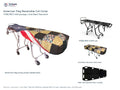 TITAN PRO S 650 Cot + American Flag Reversible Cot Cover