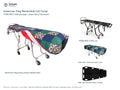 TITAN PRO S 650 Cot + American Flag Reversible Cot Cover