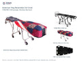 TITAN PRO S 650 Cot + American Flag Reversible Cot Cover