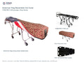 TITAN PRO S 650 Cot + American Flag Reversible Cot Cover