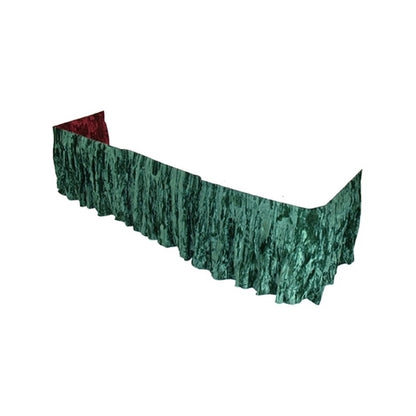 TITAN two-sided replacement drape shown with green and burgundy-toned fabric; support frame not included