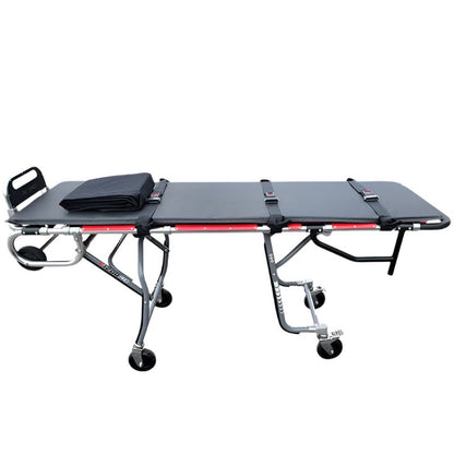 Titan PRO XL bariatric cot frame detail, reinforced 1,000 lb capacity construction