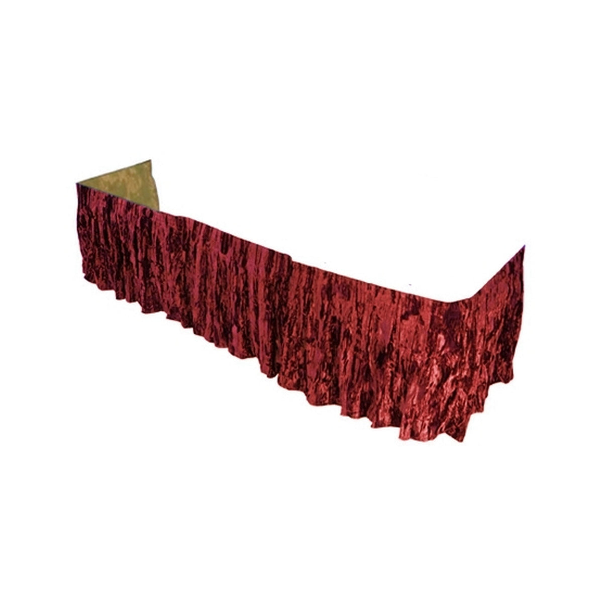 TITAN single-sided replacement drape shown in a burgundy-toned fabric; support frame not included