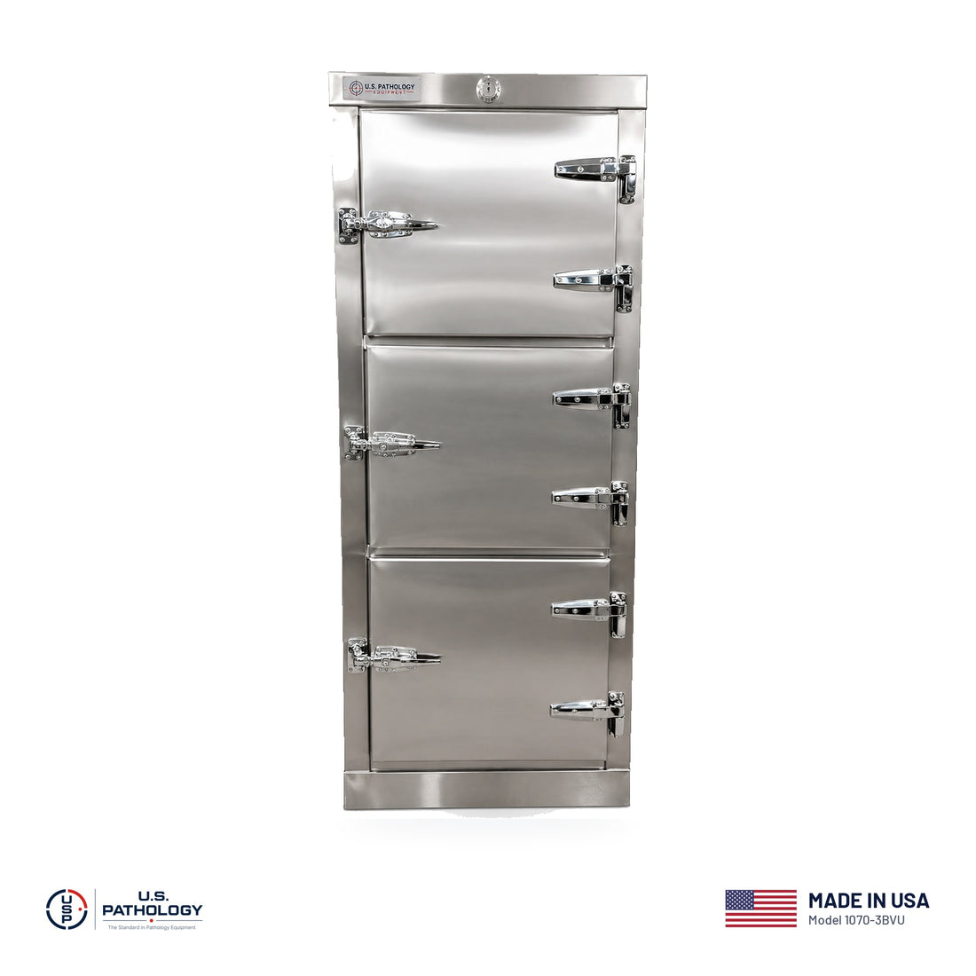 3-Body Vertical Vault Morgue Cooler
