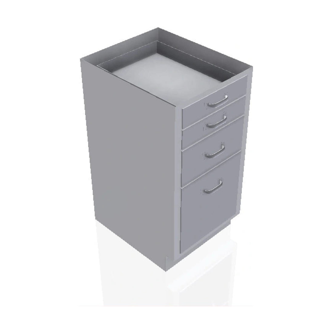 USPE 4-Drawer Lab Base Cabinet, 18–24" – Model USPE-CW-2362