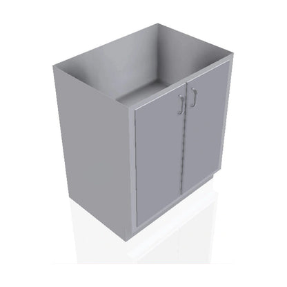 USPE USPE-CW-2379 lab base cabinet with 2 cabinet doors, front perspective view