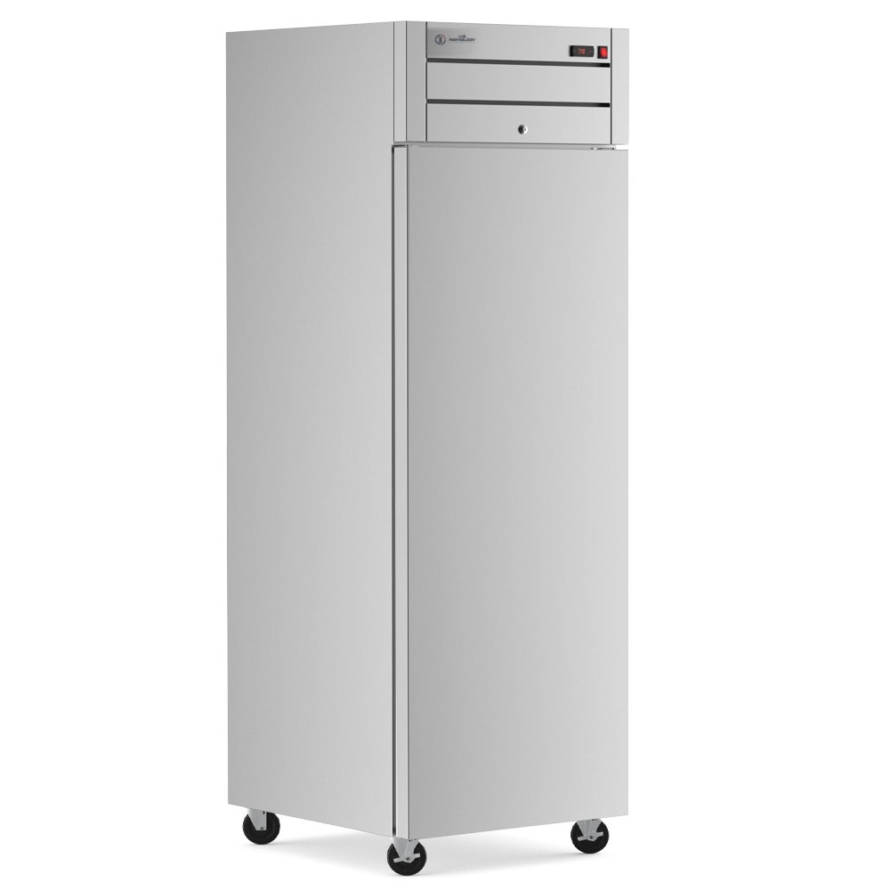 USPE 27" Left-Hinged Top-Mount Lab Refrigerator, 19 Cu. Ft., product view