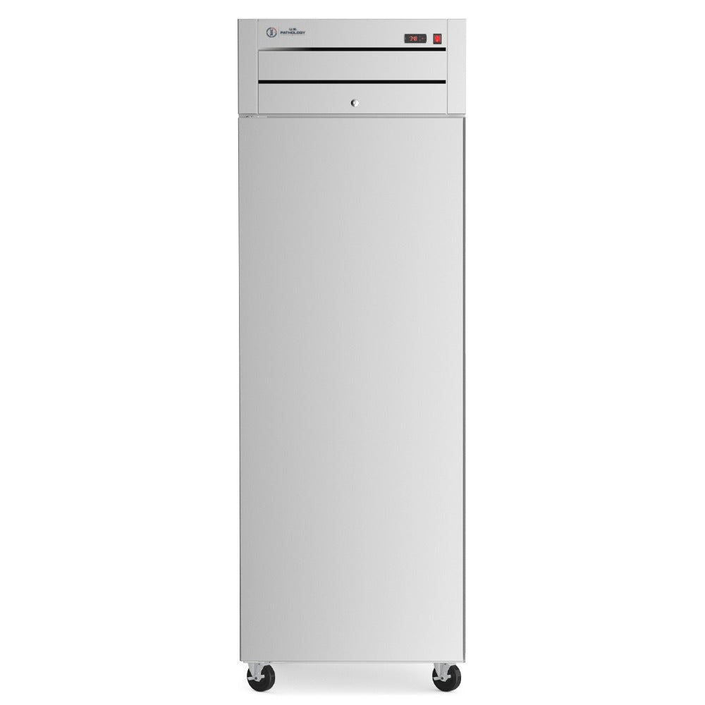 USPE 27" Left-Hinged Top-Mount Lab Refrigerator, 19 Cu. Ft., front view
