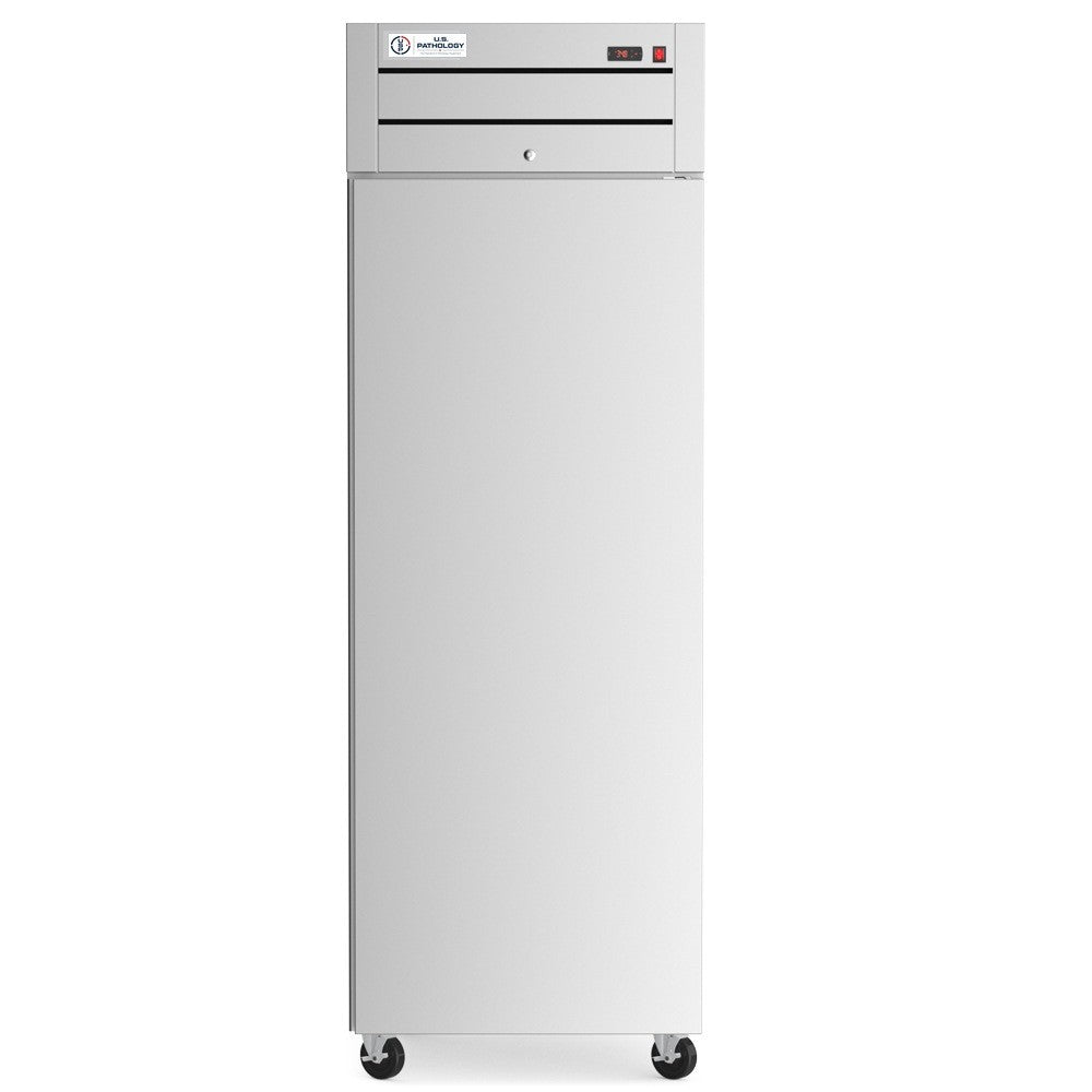 USPE 27" Top-Mount Solid Door Lab Refrigerator, 19 Cu. Ft. (USPE-LR1-27TM), front view