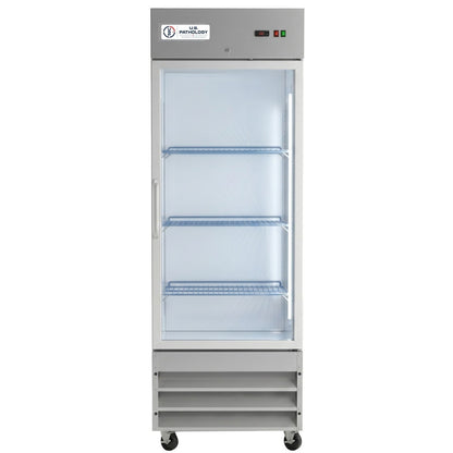 USPE 29" Glass Door Lab Refrigerator, 20.6 Cu. Ft. (USPE-LR1-29G), product view