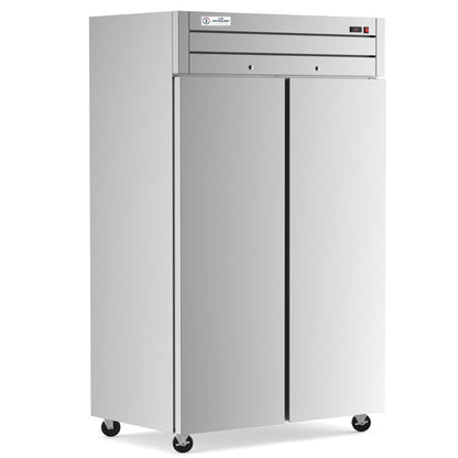 USPE 54" Two-Door Top-Mount Lab Refrigerator, 43 Cu. Ft. (USPE-LR2-54TM), product view