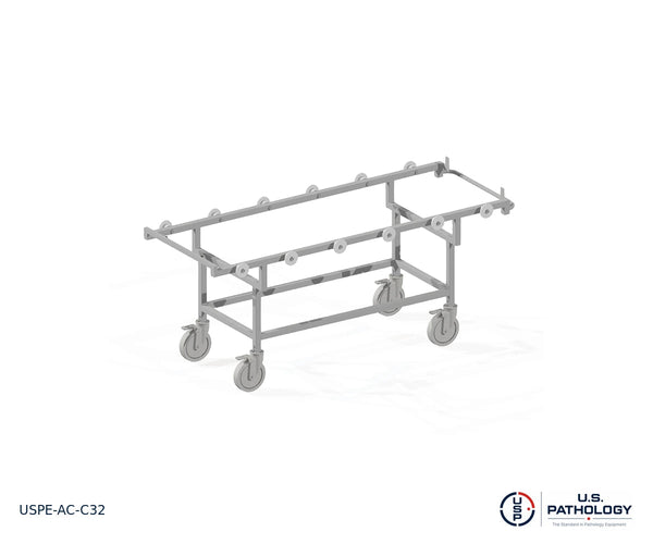 Autopsy Cart Chassis for a 32-Inch Tabletop