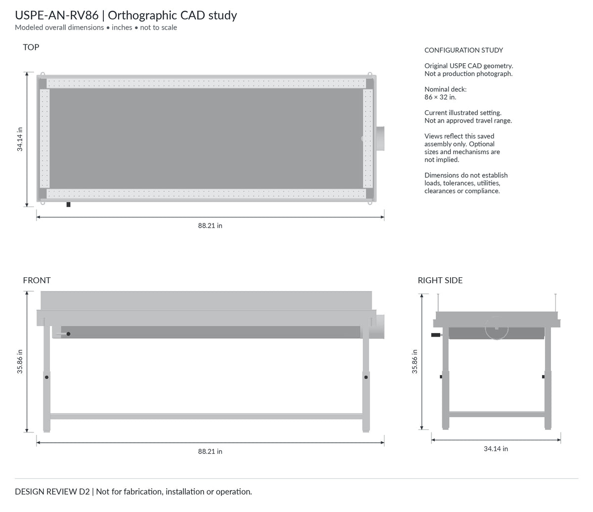 Raised-Side Ventilated Dissection Table, view 3