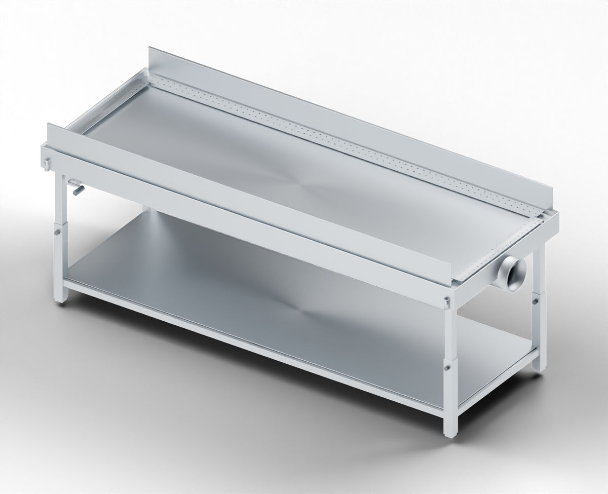 Raised-Side Ventilated Dissection Table