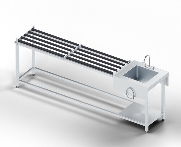Narrow Side-Loading Autopsy Table