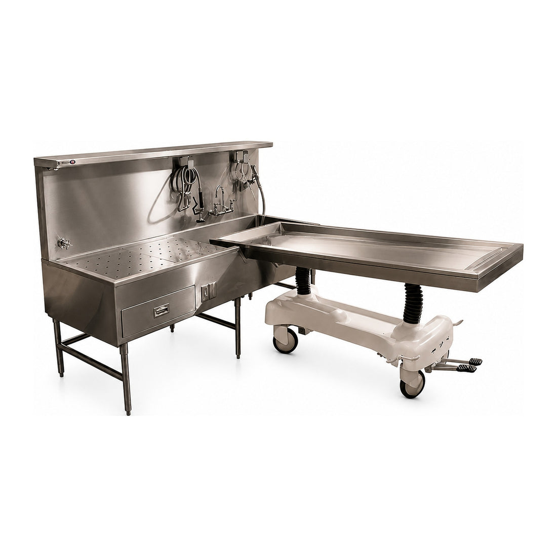 Autopsy Sink Station, Right-Hand Sink – Model USPE-AS-R