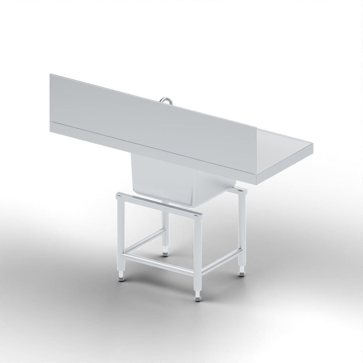Double-Drainboard Stainless Steel Scullery Sink, view 3
