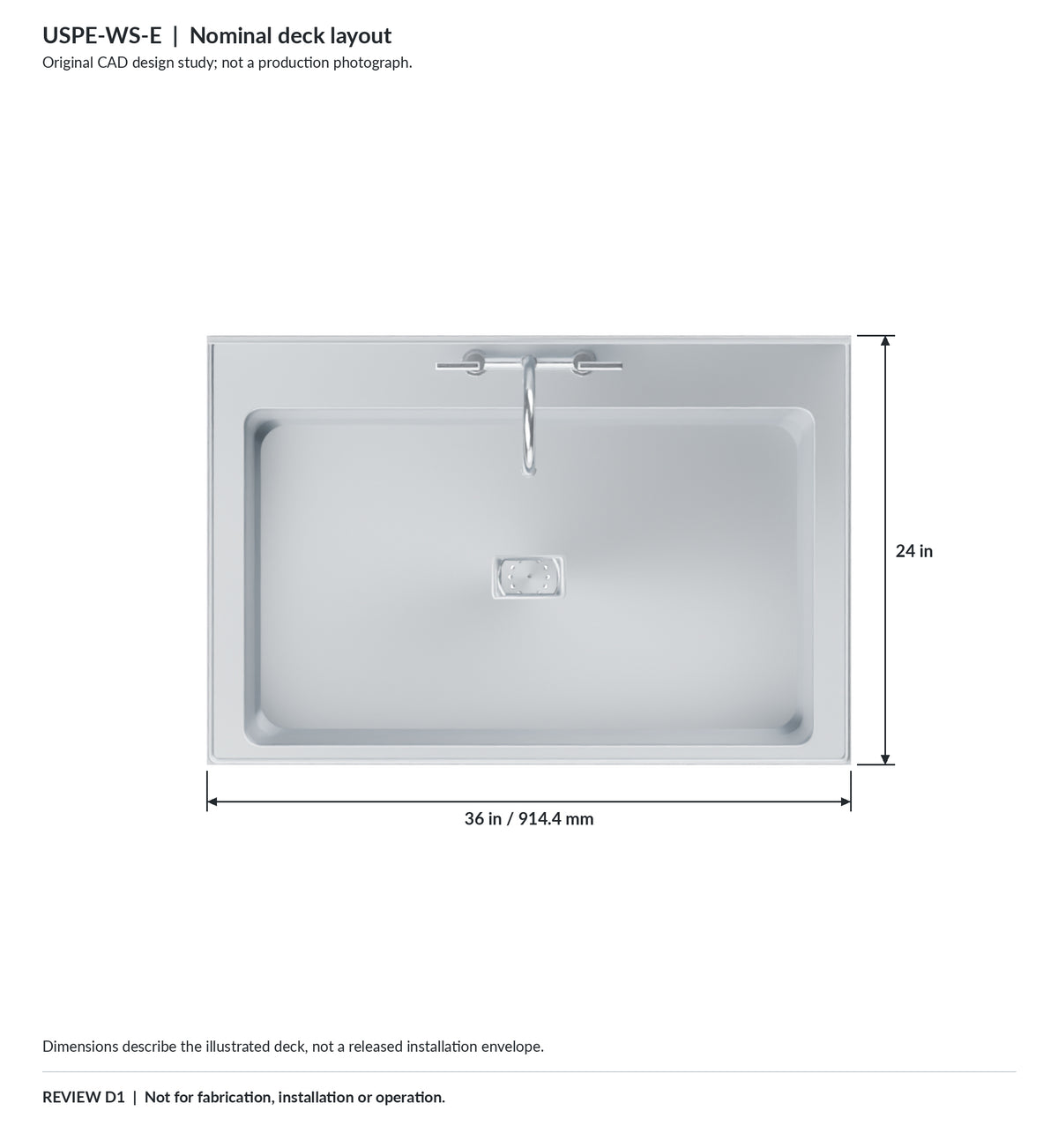 Economy Wall-Mount Stainless Steel Wash Sink, view 4